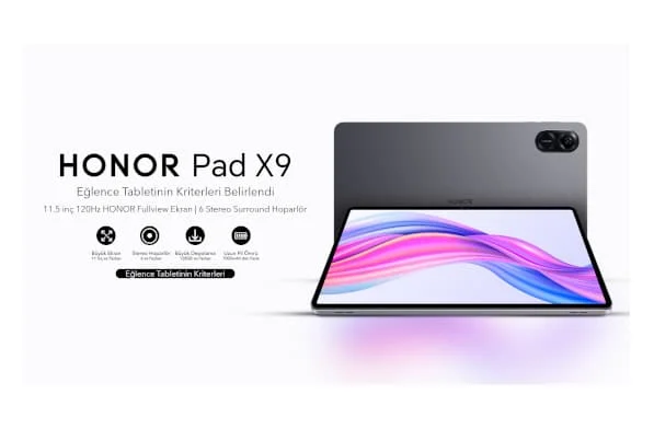 Yeni Honor Pad X9 çıtayı yükseltiyor