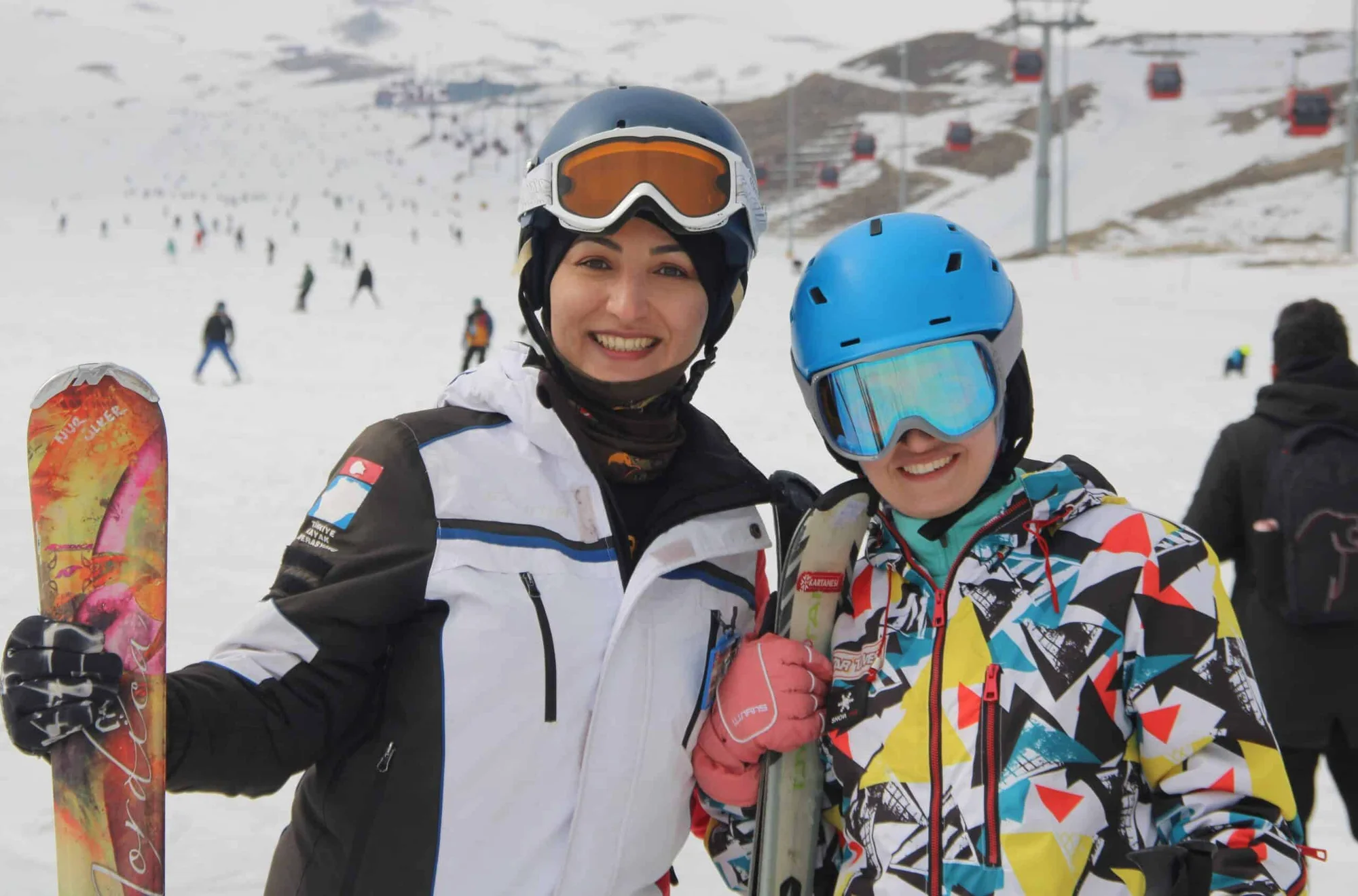 Erciyes Kayak Merkezi 2 milyon turiste ev sahipliği yaptı