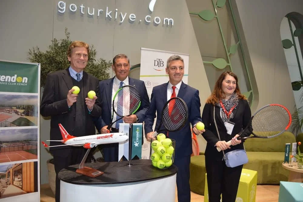 Corendon, Alman Tenis Federasyonu’nun seyahat partneri oldu