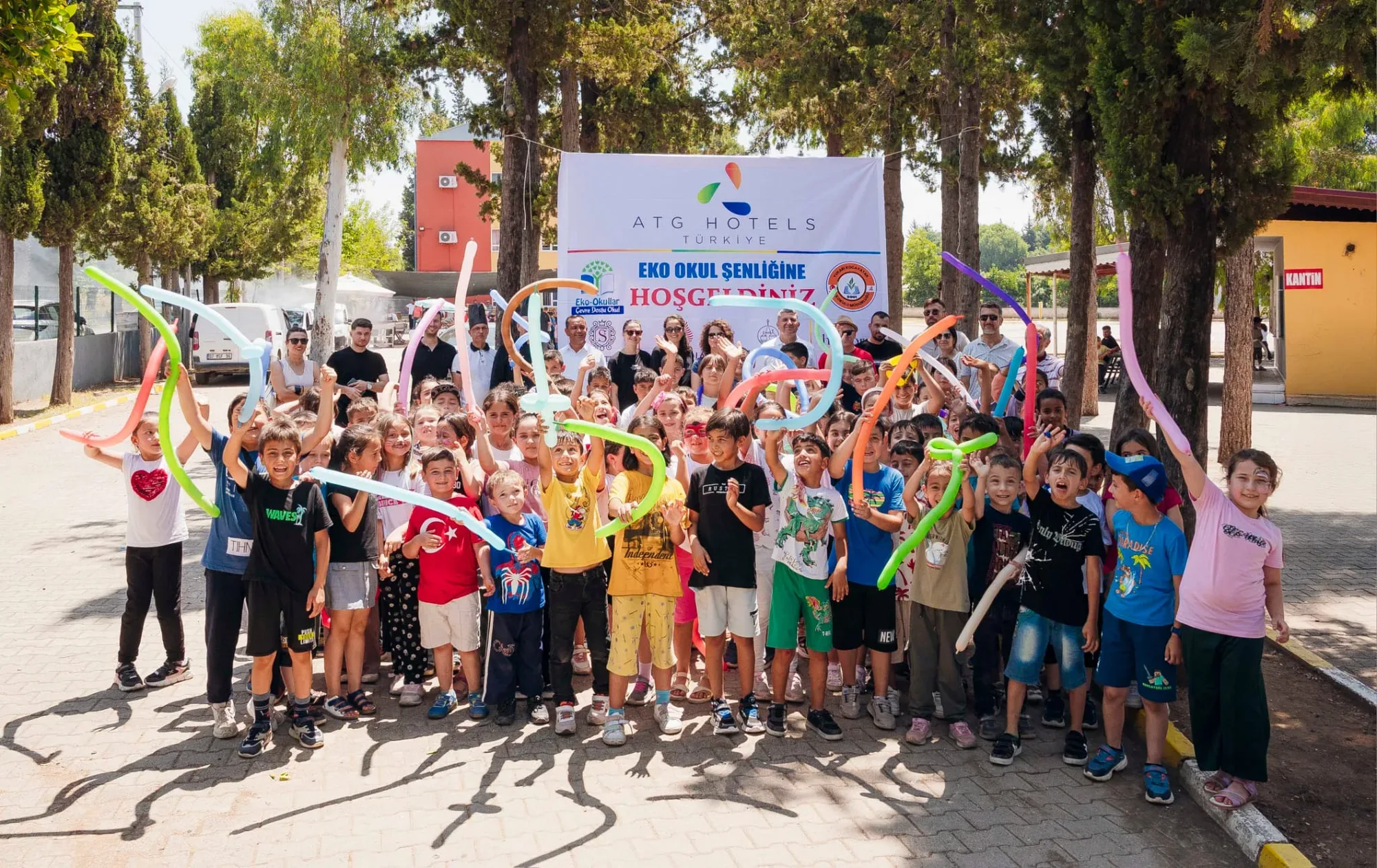 ATG Hotels'ten Antalya'da Eko Okul Şenliği