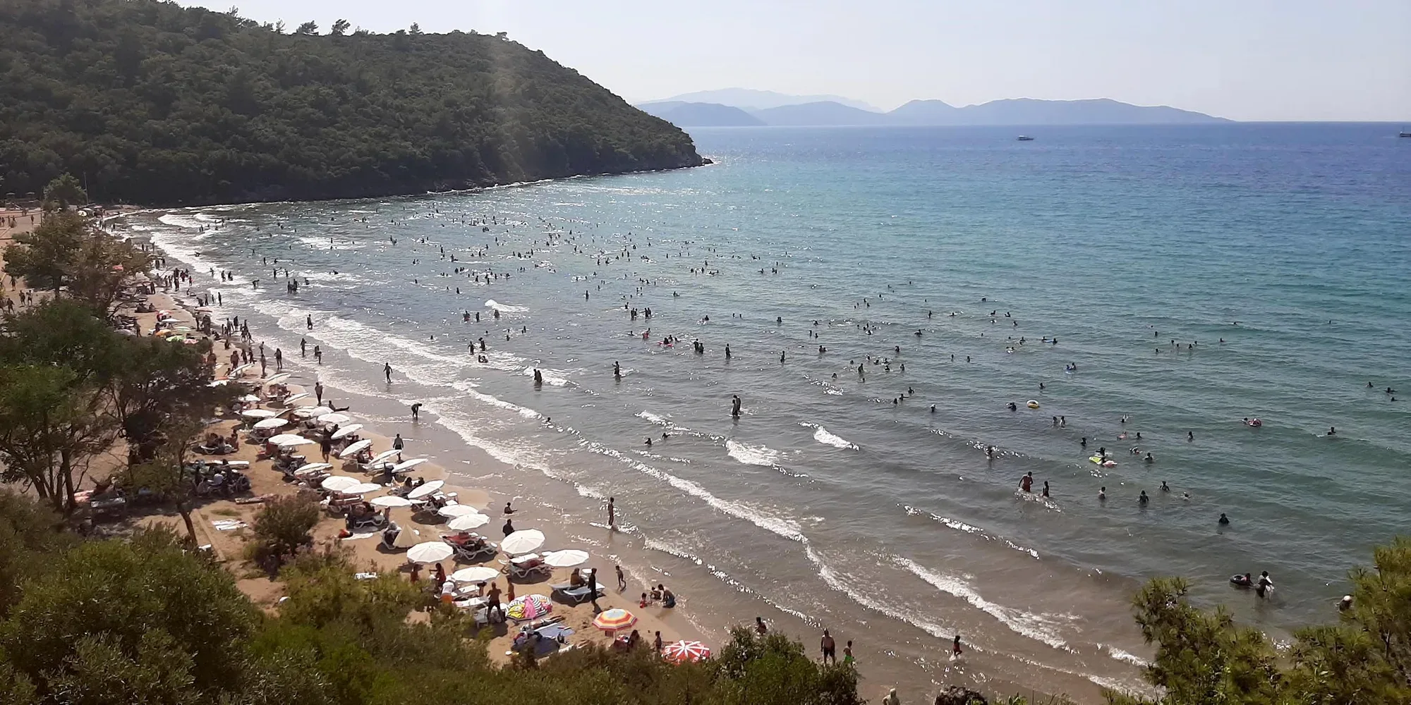 Kuşadası’nda turizmcinin yüzü güldü, doluluklar %100’e ulaştı