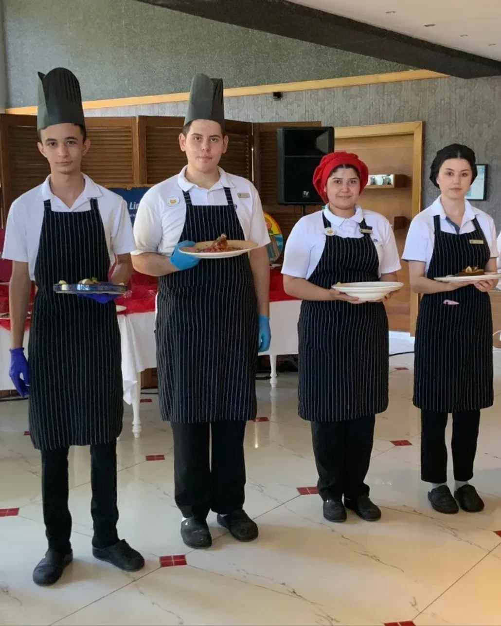 Geleceğin şefleri Limak Lara Deluxe Hotel'de hünerlerini sergiledi
