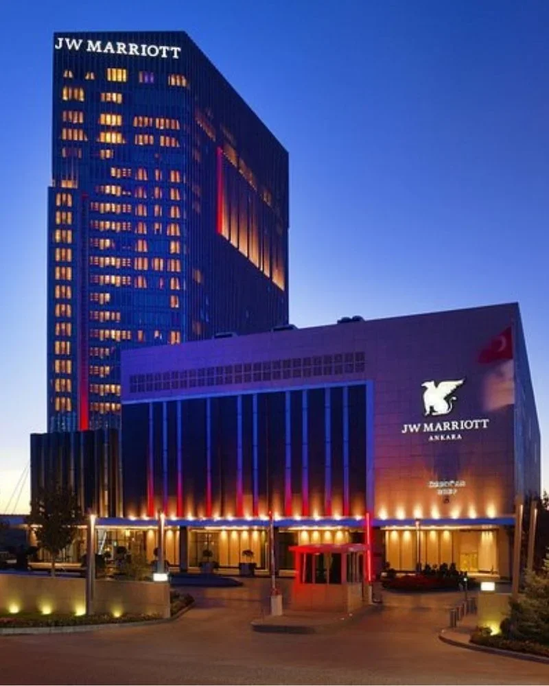 Trump'ın konaklayacağı JW Marriott Ankara ve çevresinde geniş güvenlik önemleri alındı