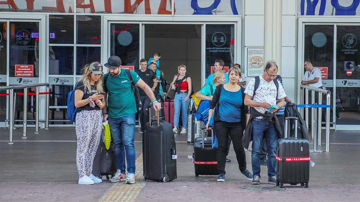 Antalya’ya Ekim ayında en çok Alman turist geldi