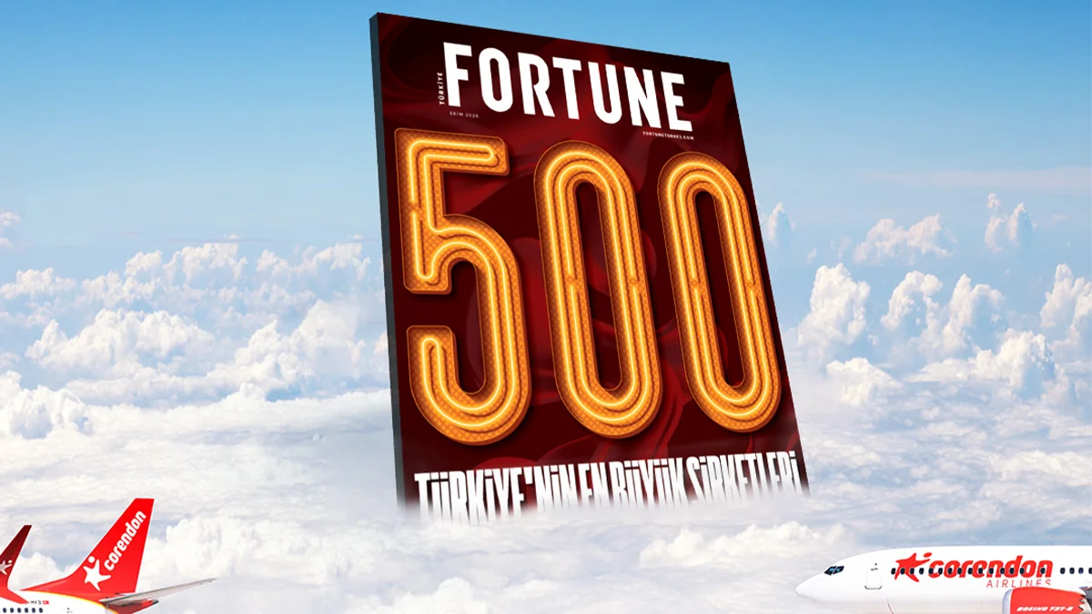 Corendon Airlines, Fortune 500 Türkiye listesinde 146. sırada yer aldı