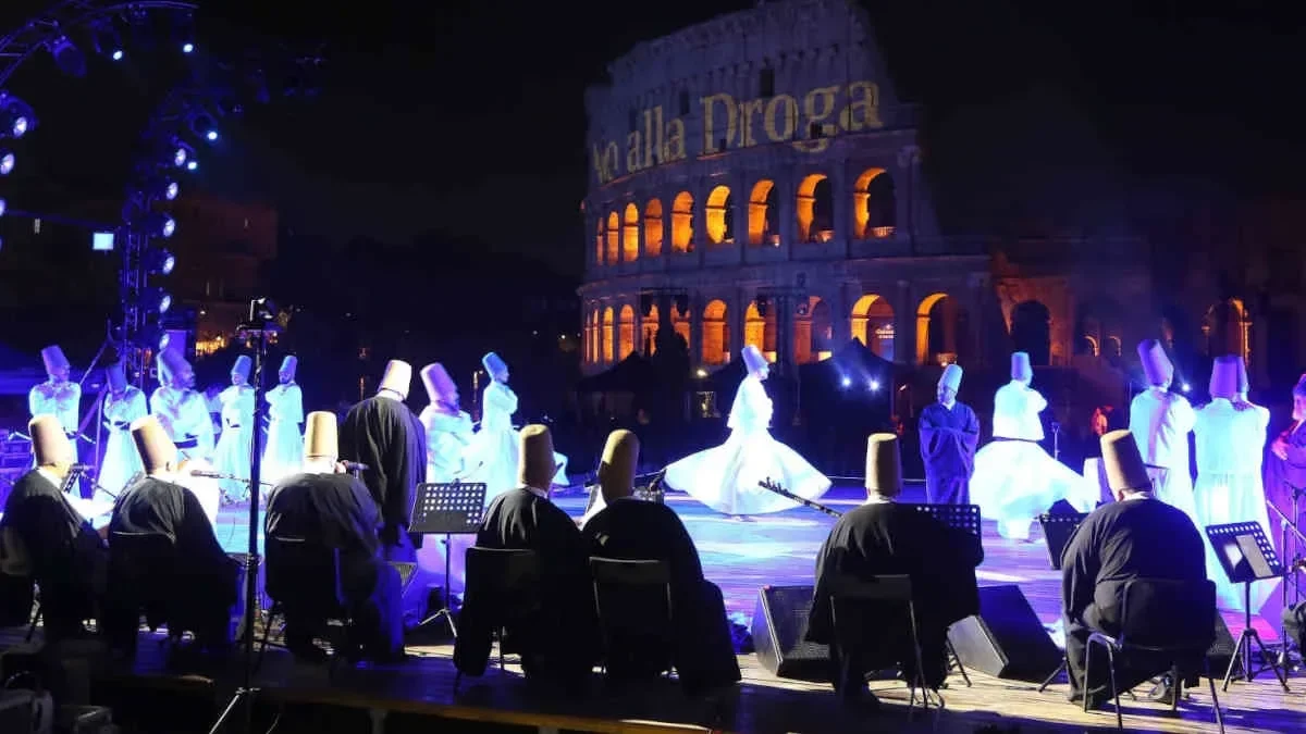 Roma'daki tarihi Kolezyum'da bir ilk: Türk kültürünü tanıdılar