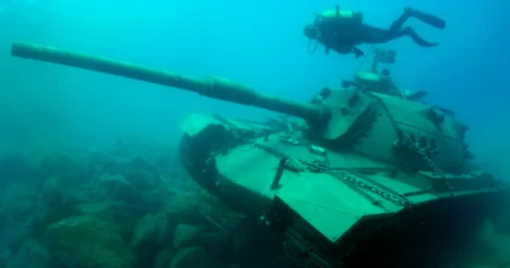 45 tonluk savaş tankı artık turizme hizmet edecek