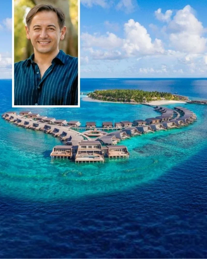 Ünlü tatil merkezi Maldivler'deki ultra lüks otele Türk genel müdür