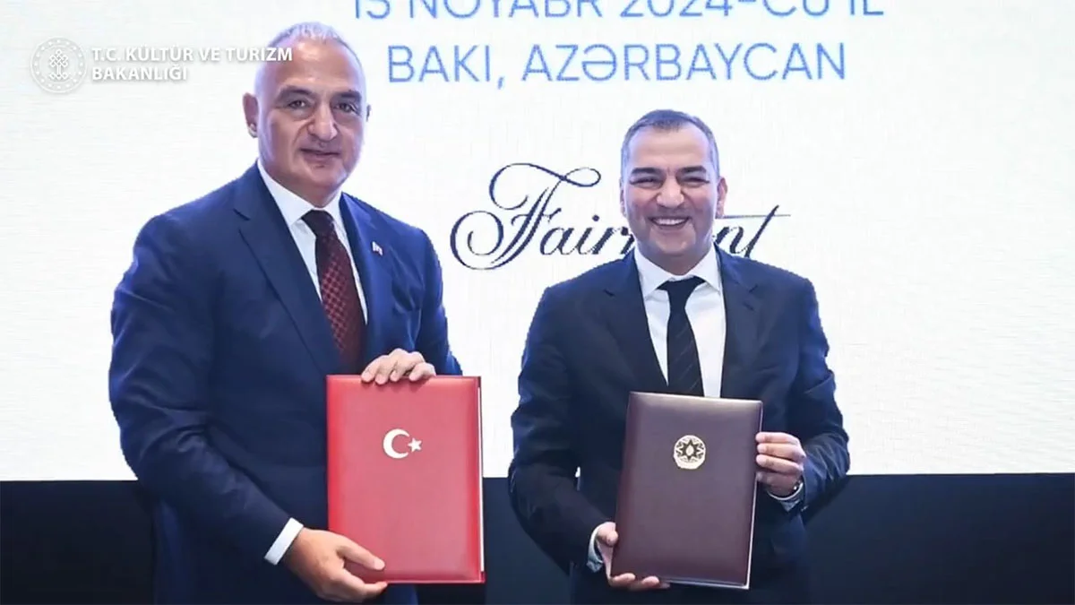 Bakan Ersoy: “Azerbaycan'dan 900 bine yakın ziyaretçi almış olacağız”