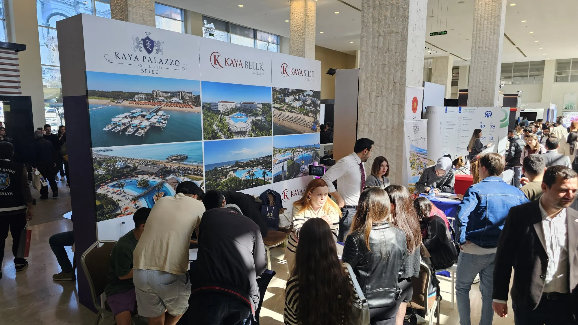 Otel ve turizm işletmeleri, GÜNKAF ile öğrencilerle buluştu