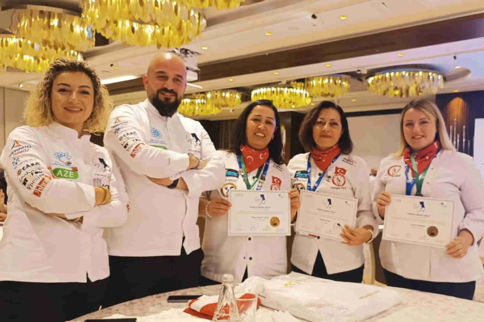 Aşçılarımız, yeteneklerini tüm dünya gösterdi