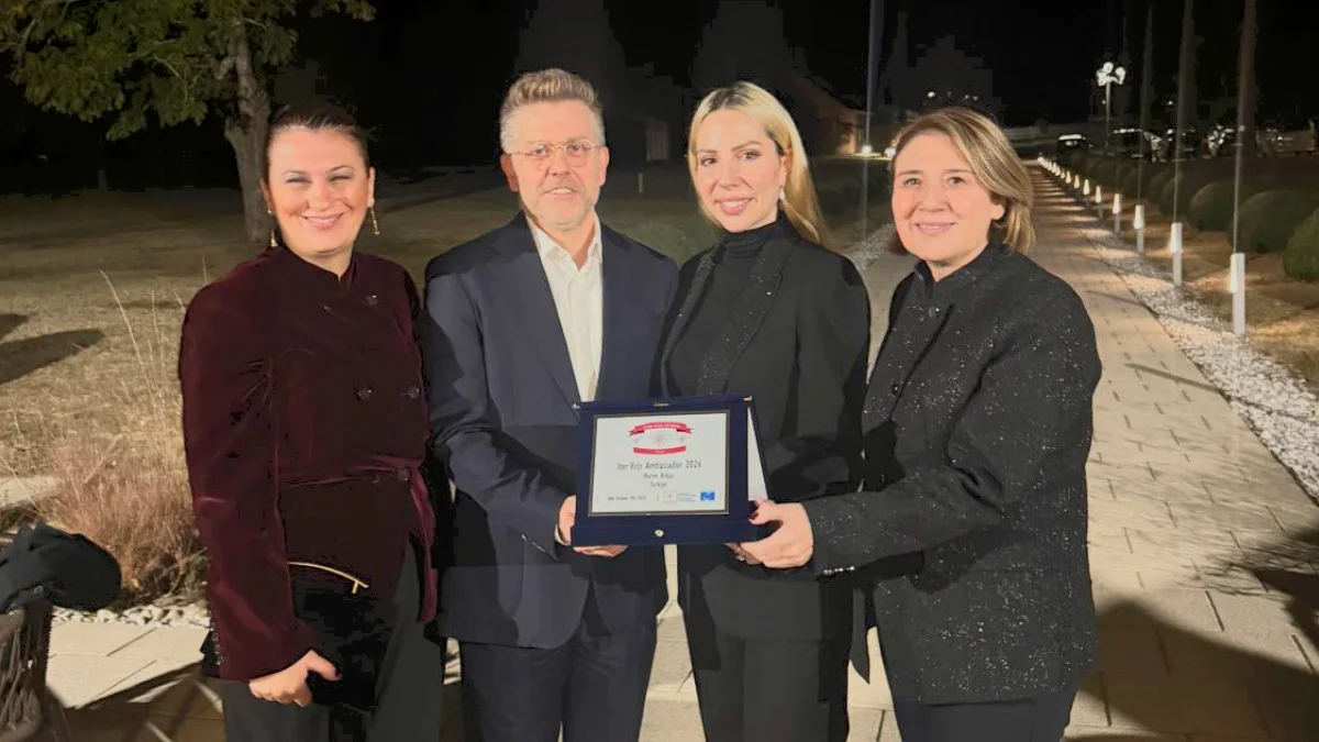 Merve Arkas’a Iter Vitis’ten uluslararası kültür elçiliği ödülü