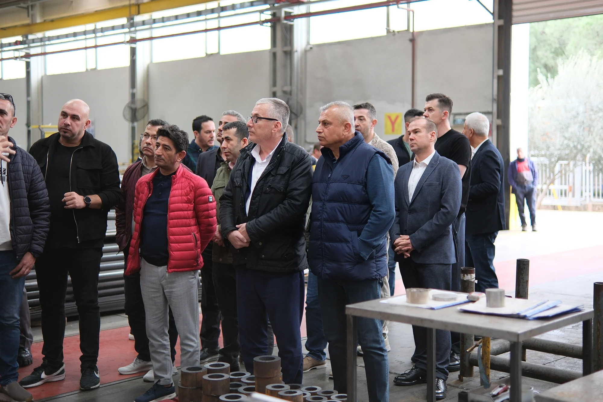 Tolkar, otel çamaşırhane müdür ve şeflerini ağırladı