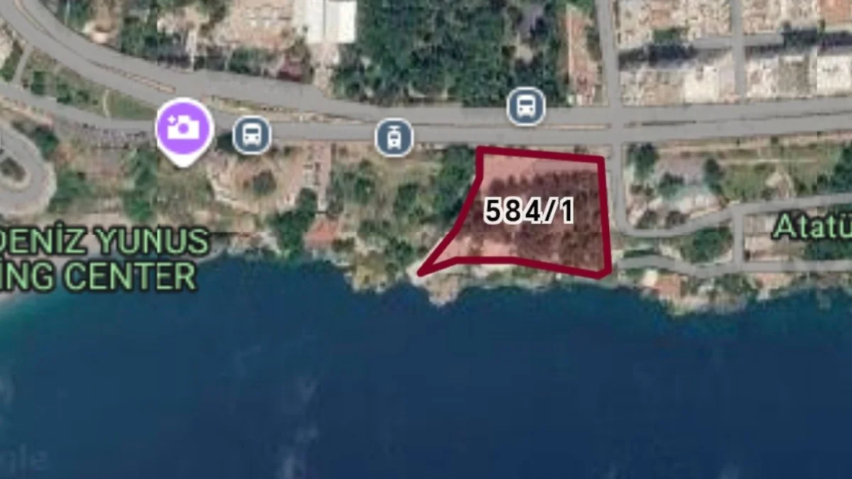 Antalya’da Karayolları’nın 576 Milyon TL’ye satışa çıkardığı kıyı arazisine otel yapılmayacak