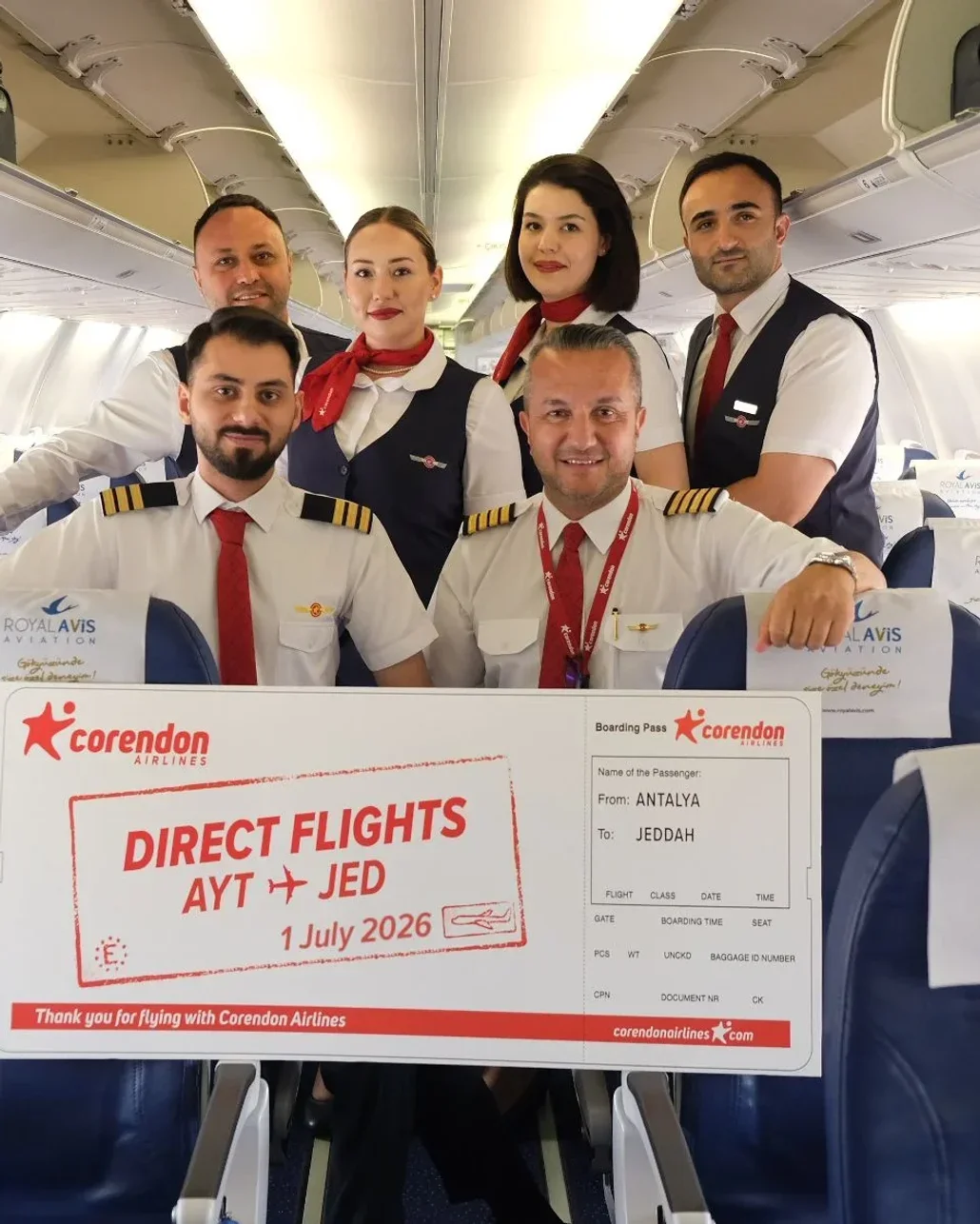Corendon Airlines umre uçuşlarına yaz sezonunda da devam ediyor