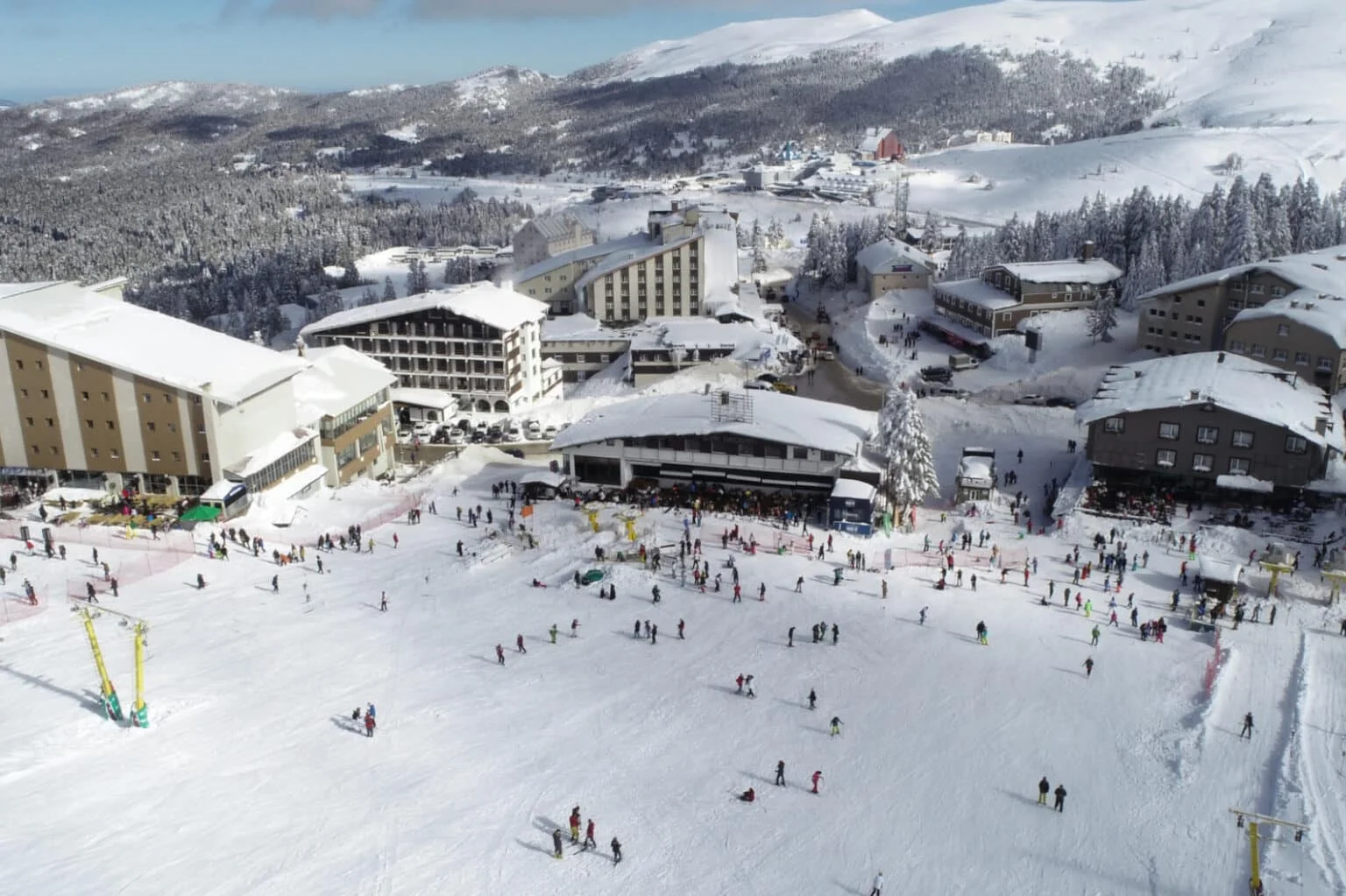 Uludağ, termal su ile 12 ay turizme hizmet verecek