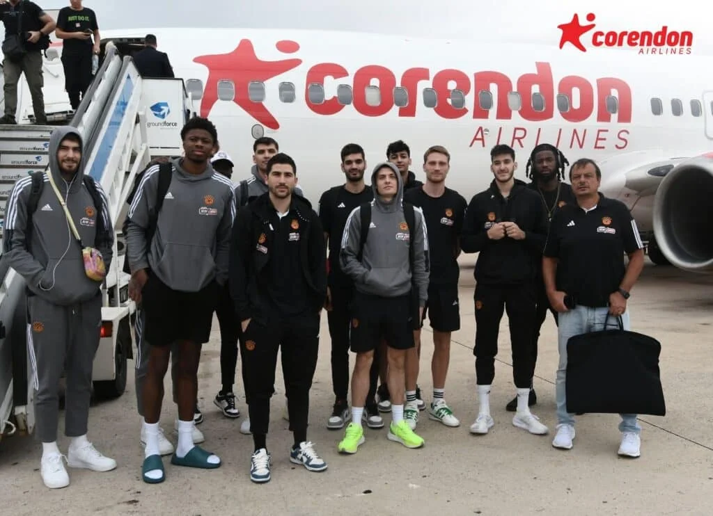 Panathinaikos BC, Corendon Airlines ile uçacak