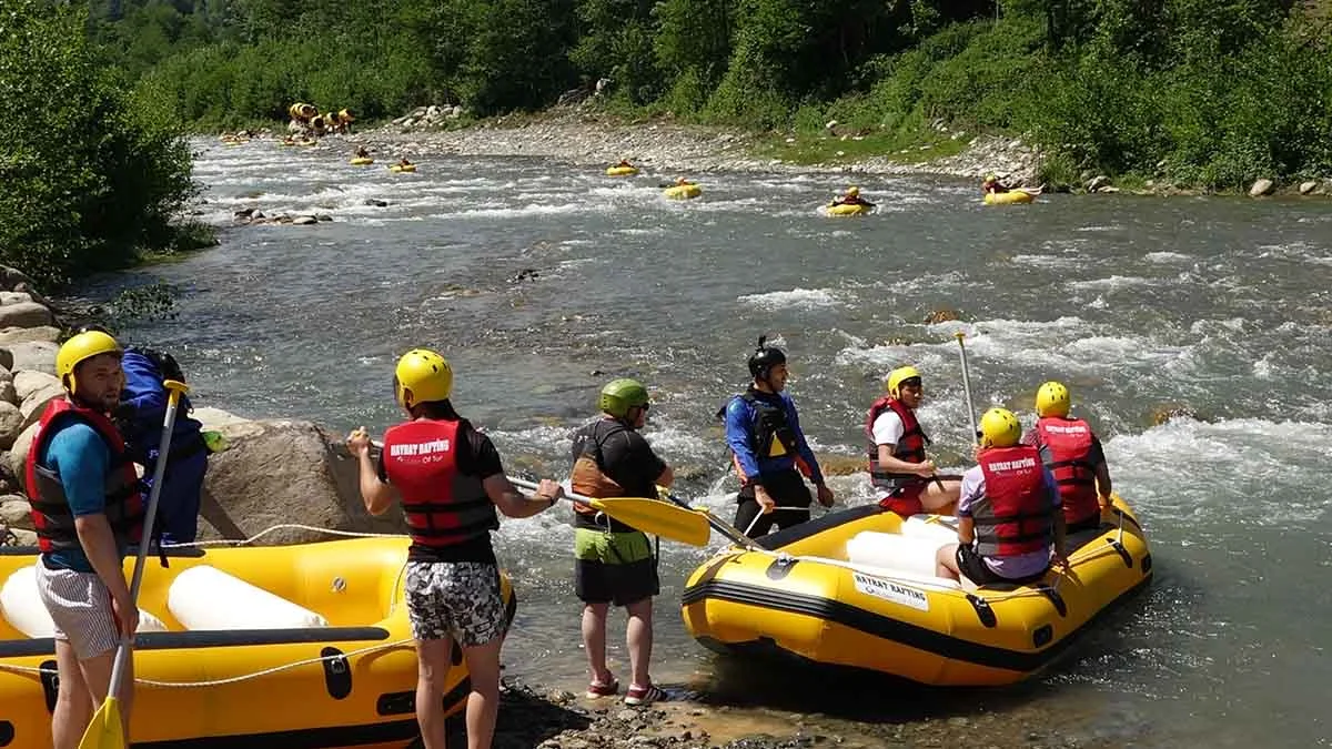 Karadeniz turizminde “Rafting” atağı