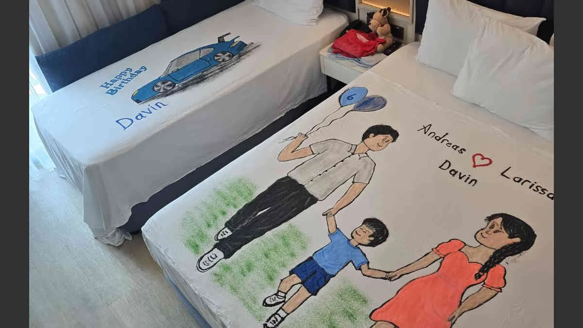Lago Hotel’in Housekeeping departmanı yatakları sanat eserine dönüştürüyor