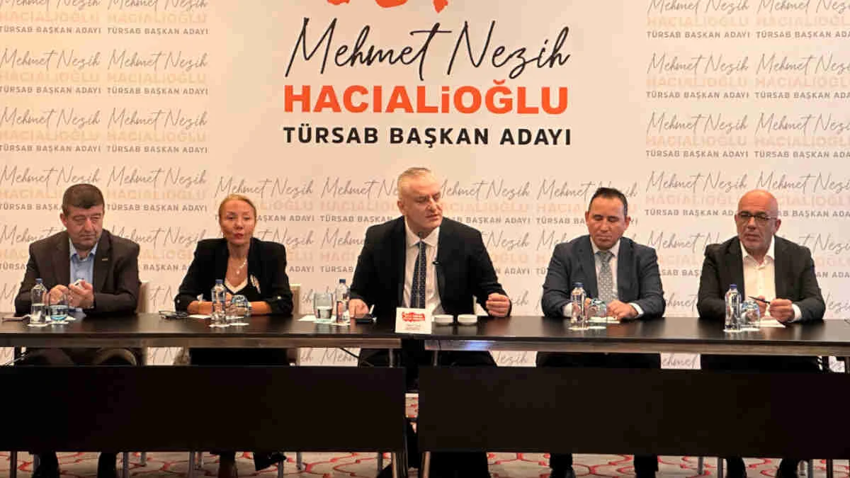 Nezih Hacıalioğlu, TÜRSAB Başkanlığı için adaylığını açıkladı