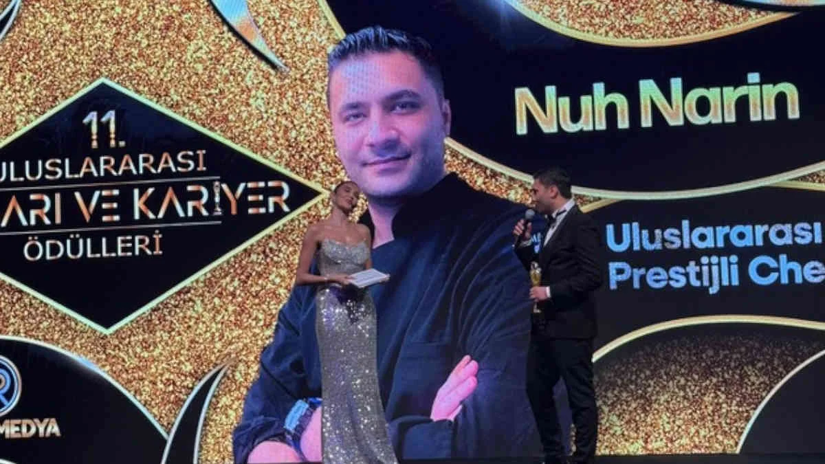 Nuh Narin’e Uluslararası Prestijli Şef Ödülü