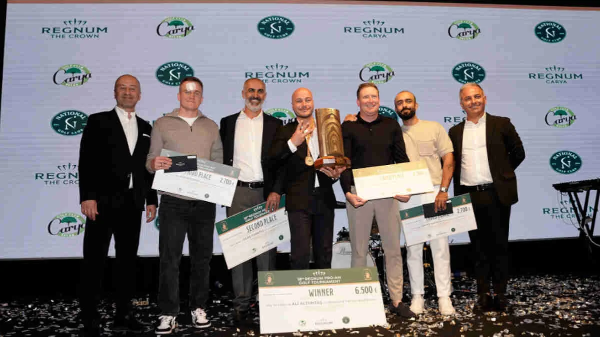 Regnum Carya Pro-Am Golf Turnuvası'nda 17 ülkeden 240 golfçü mücadele etti