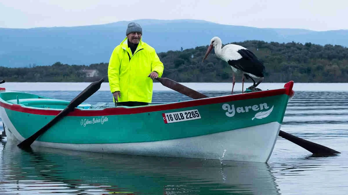 Yaren Leylek ve Adem Amca, Eskikaraağaç’ı turizm merkezine dönüştürdü